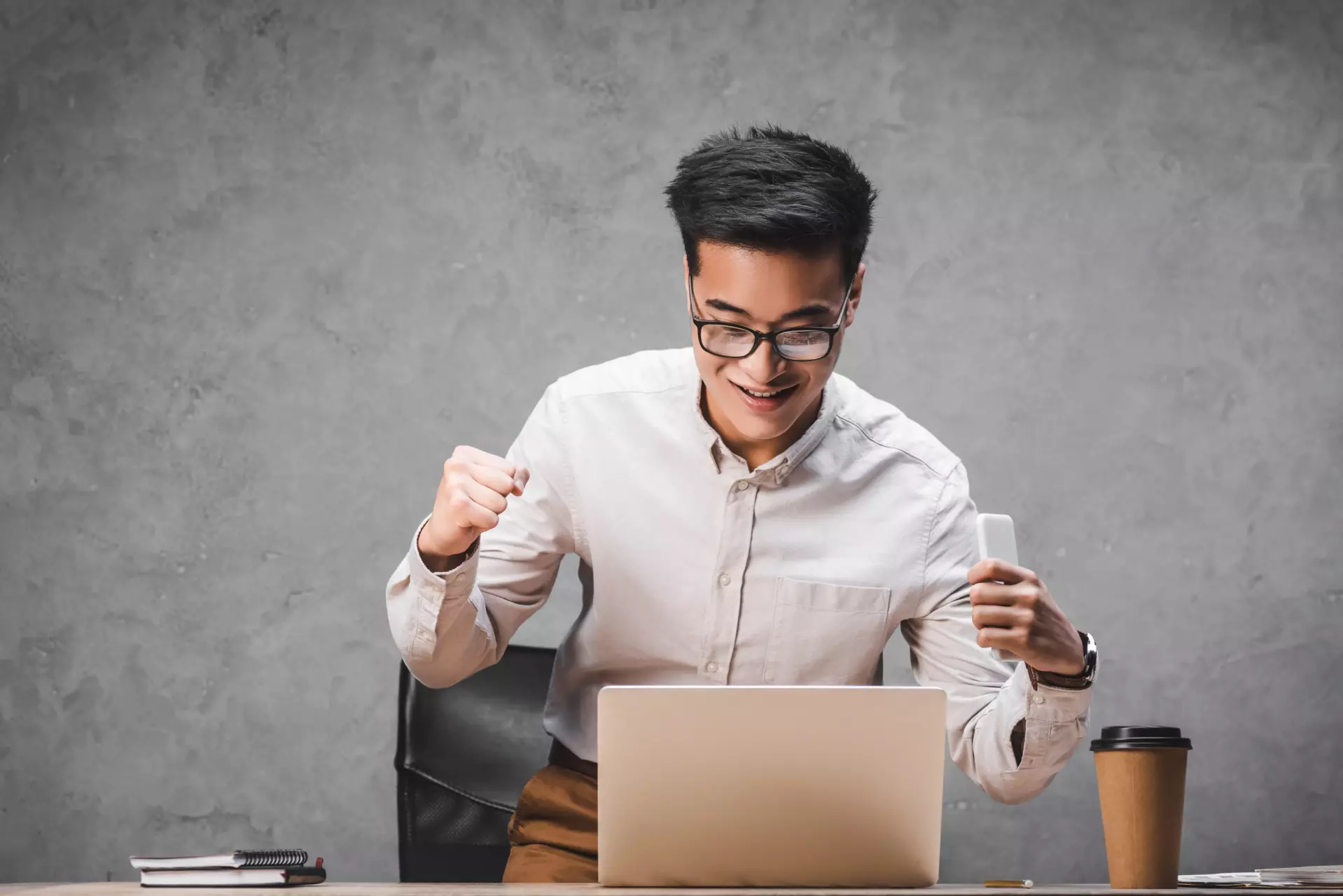SEO Manager smiling at his results. How Do I Use Keywords on My Website?